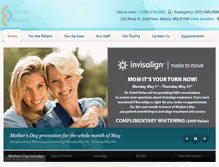 Tablet Screenshot of elitedentalofnatick.com